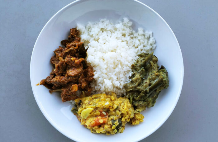 Rice & Chicken Curry